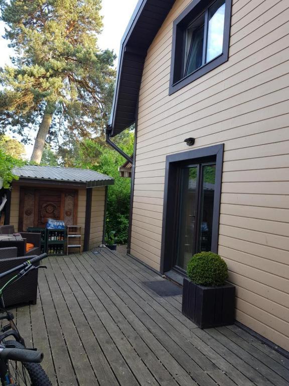 Apartamento Sunnyhouse Jūrkalne Exterior foto
